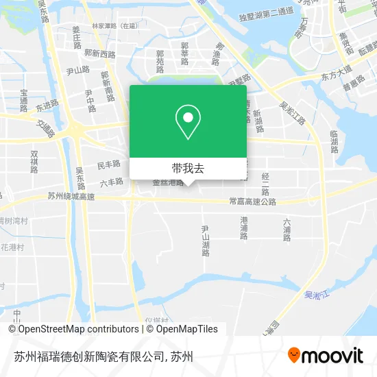 苏州福瑞德创新陶瓷有限公司地图