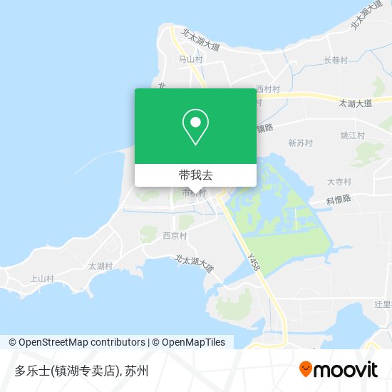 多乐士(镇湖专卖店)地图