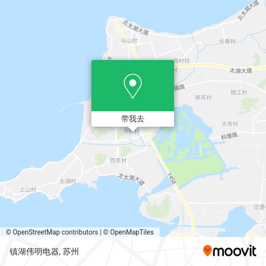 镇湖伟明电器地图