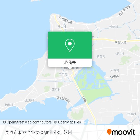 吴县市私营企业协会镇湖分会地图