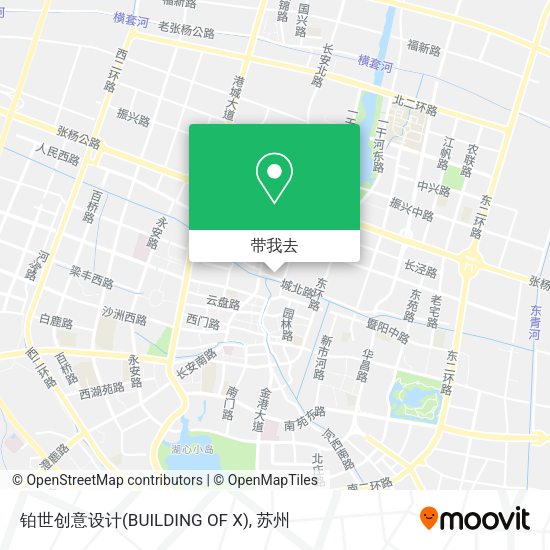 铂世创意设计(BUILDING OF X)地图