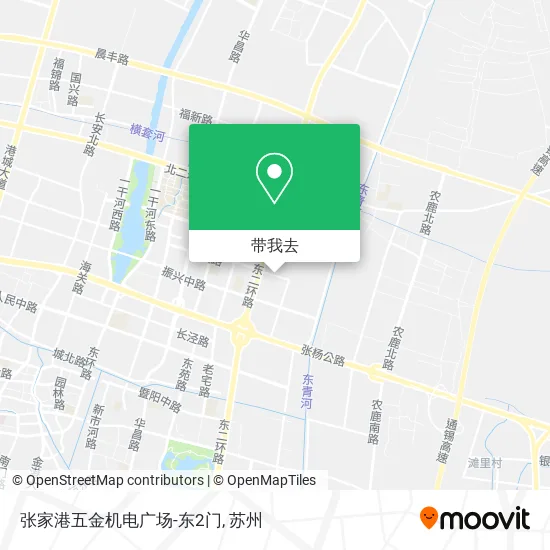 张家港五金机电广场-东2门地图
