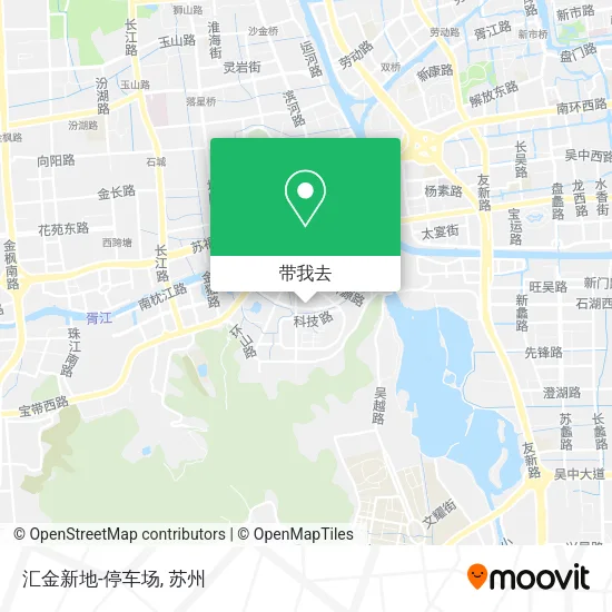 汇金新地-停车场地图
