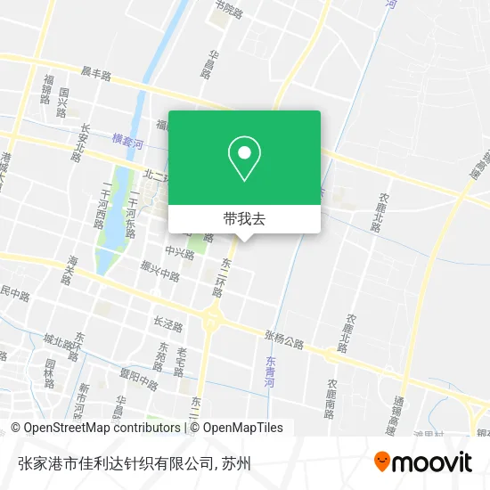 张家港市佳利达针织有限公司地图