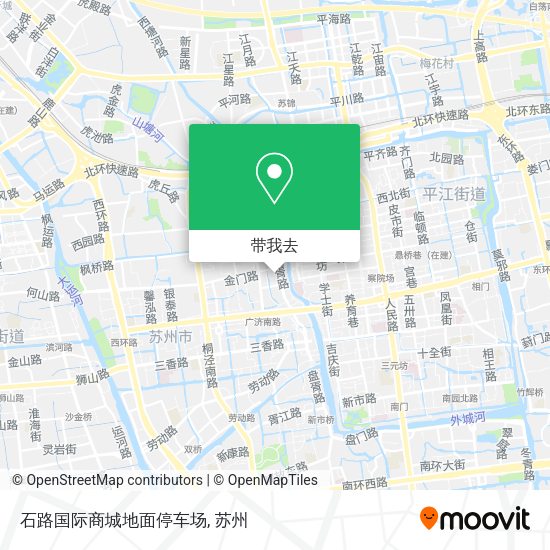 石路国际商城地面停车场地图