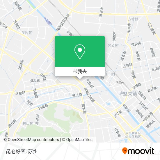 昆仑好客地图