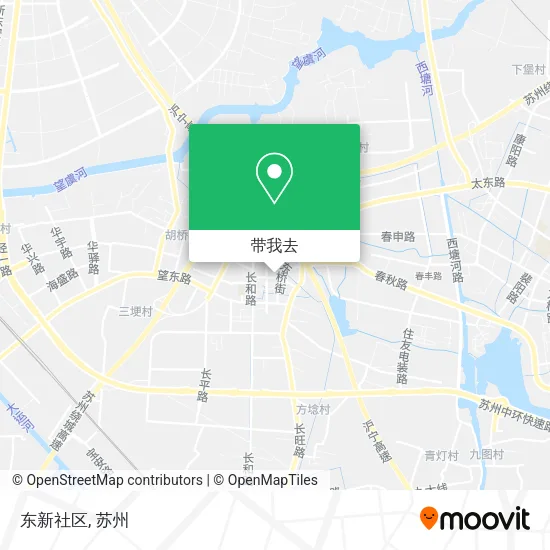 东新社区地图