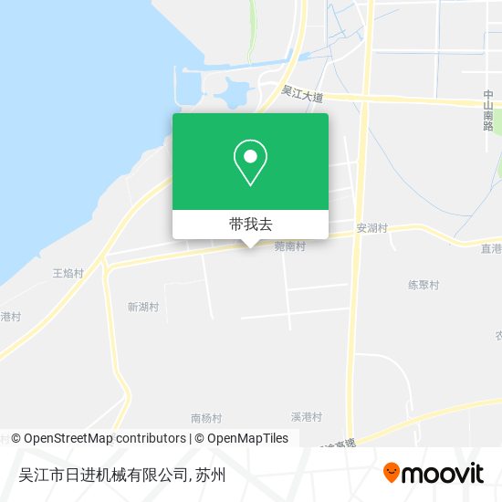 吴江市日进机械有限公司地图