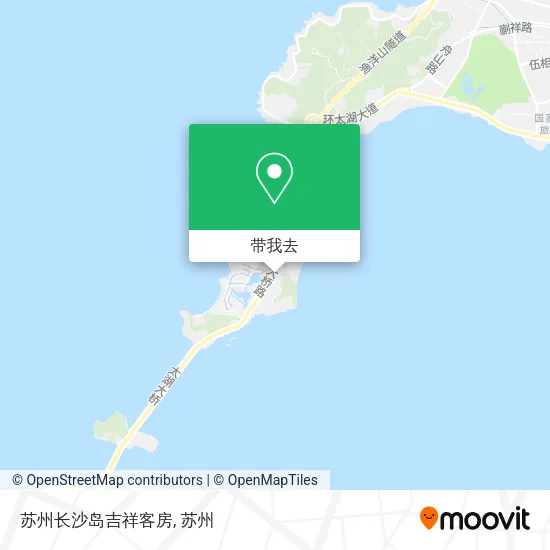 苏州长沙岛吉祥客房地图