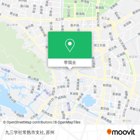 九三学社常熟市支社地图