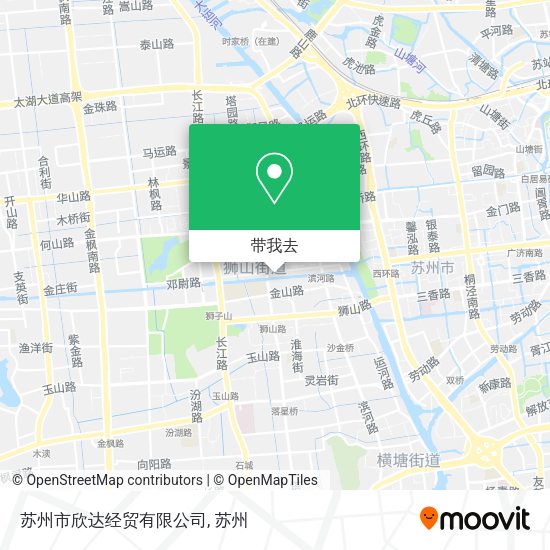 苏州市欣达经贸有限公司地图
