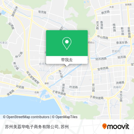 苏州美荔华电子商务有限公司地图
