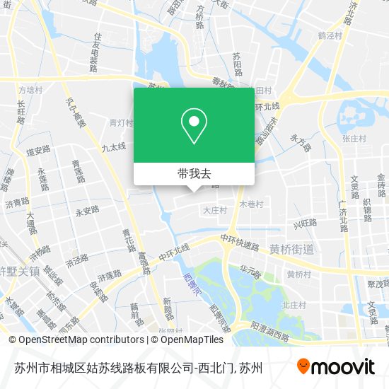 苏州市相城区姑苏线路板有限公司-西北门地图