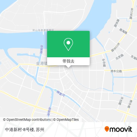 中港新村-8号楼地图