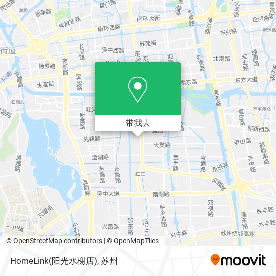 HomeLink(阳光水榭店)地图