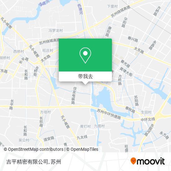 吉平精密有限公司地图