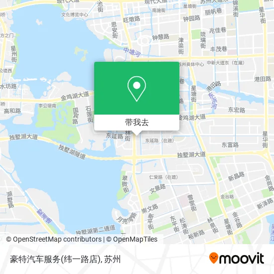 豪特汽车服务(纬一路店)地图