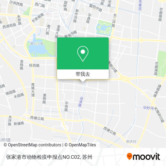 张家港市动物检疫申报点NO.C02地图