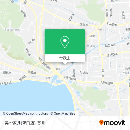 美华家具(胥口店)地图