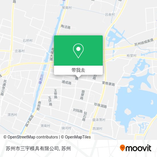 苏州市三宇模具有限公司地图
