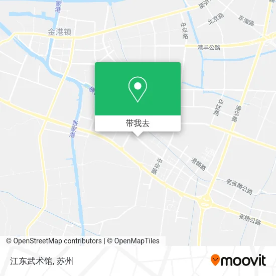 江东武术馆地图