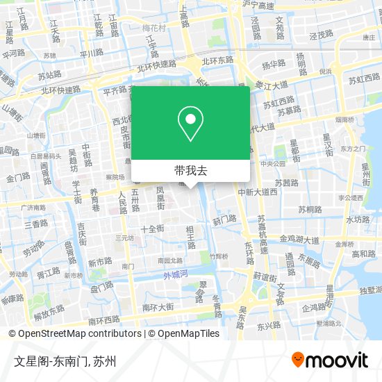 文星阁-东南门地图