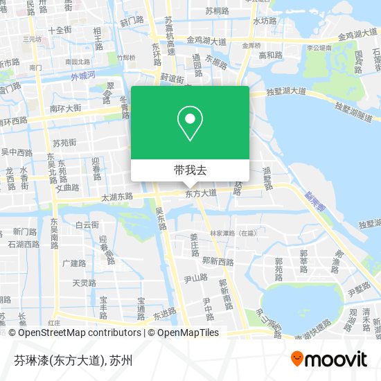 芬琳漆(东方大道)地图