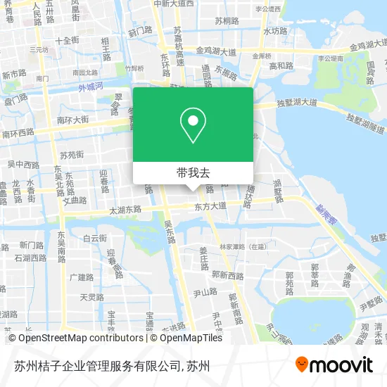 苏州桔子企业管理服务有限公司地图