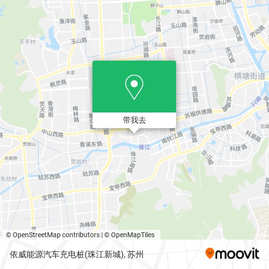 依威能源汽车充电桩(珠江新城)地图