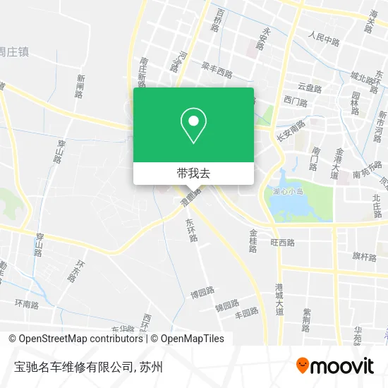 宝驰名车维修有限公司地图