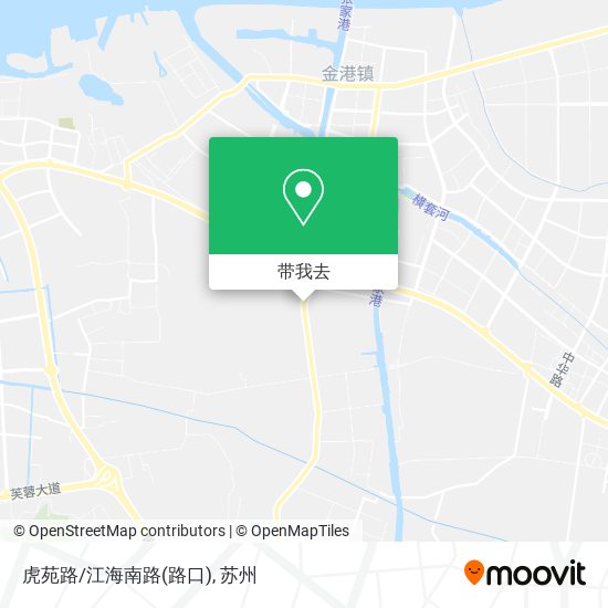 虎苑路/江海南路(路口)地图