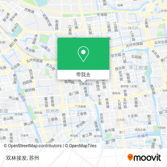 双林接发地图