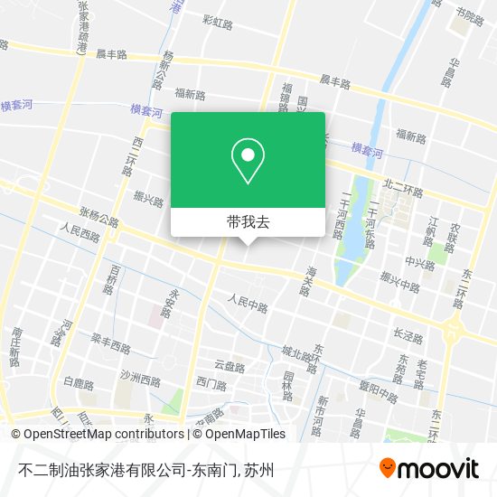 不二制油张家港有限公司-东南门地图