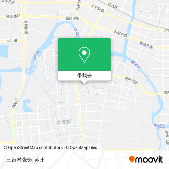 三台村张镜地图