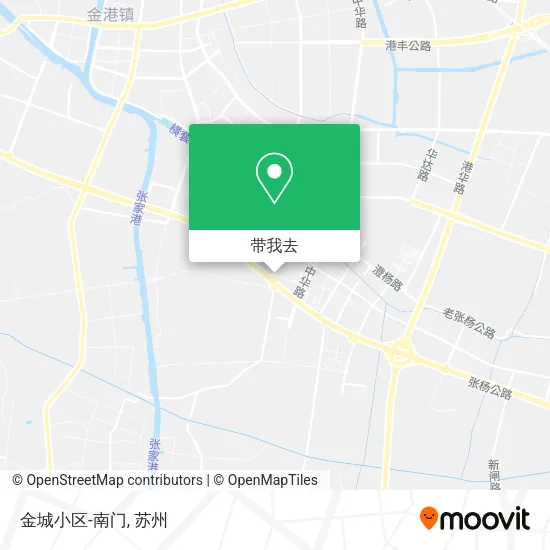 金城小区-南门地图