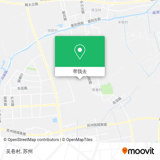 吴巷村地图