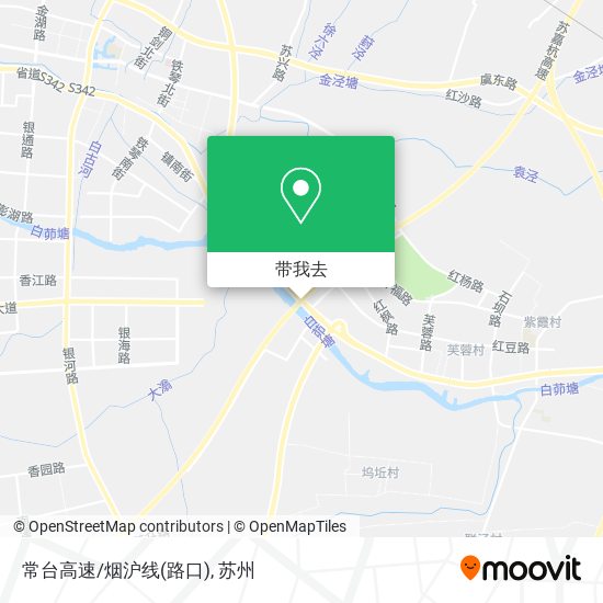 常台高速/烟沪线(路口)地图