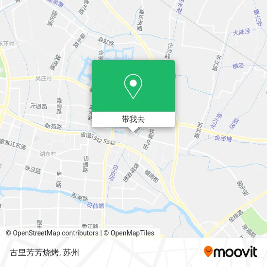 古里芳芳烧烤地图