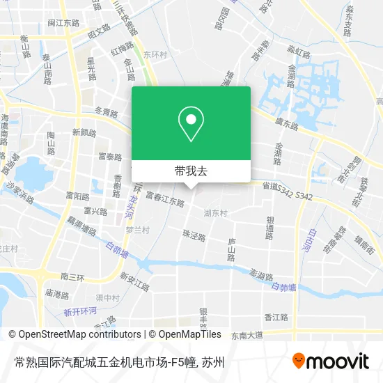 常熟国际汽配城五金机电市场-F5幢地图