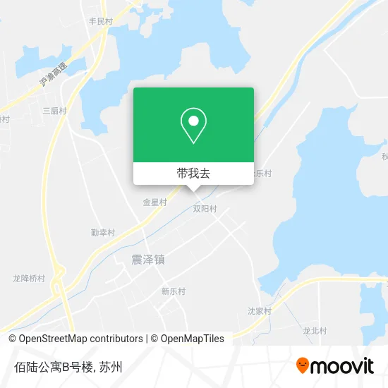 佰陆公寓B号楼地图
