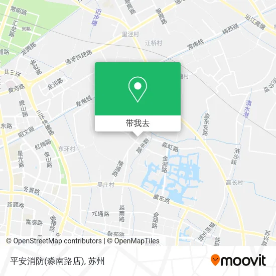 平安消防(淼南路店)地图