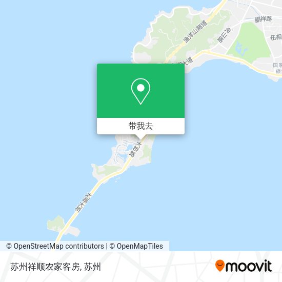 苏州祥顺农家客房地图