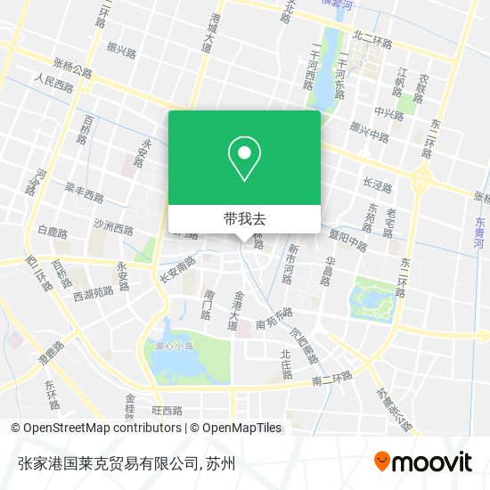张家港国莱克贸易有限公司地图