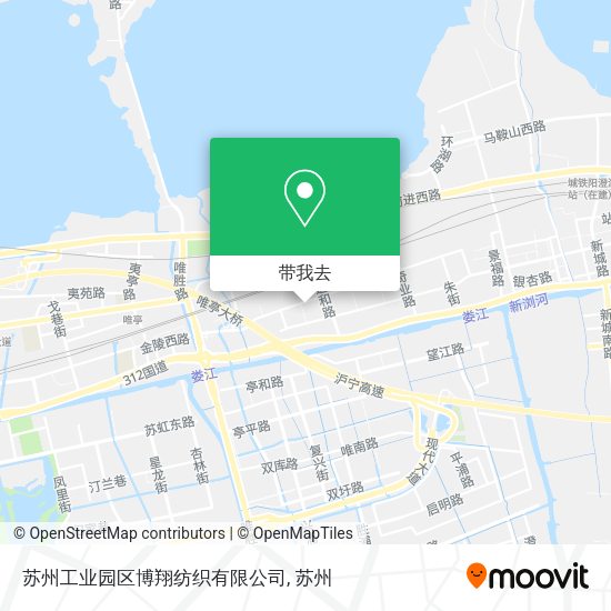 苏州工业园区博翔纺织有限公司地图
