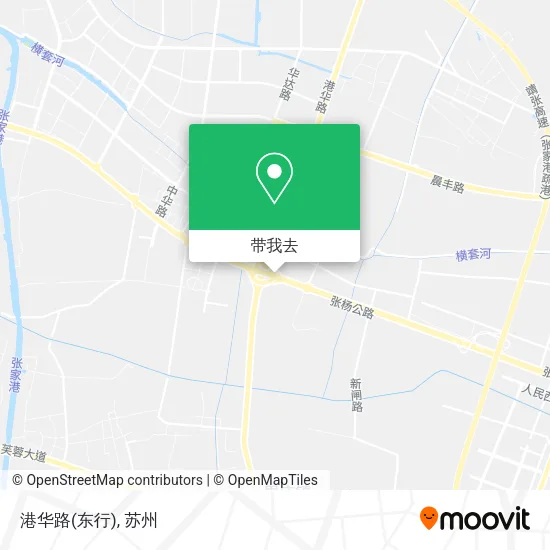 港华路(东行)地图