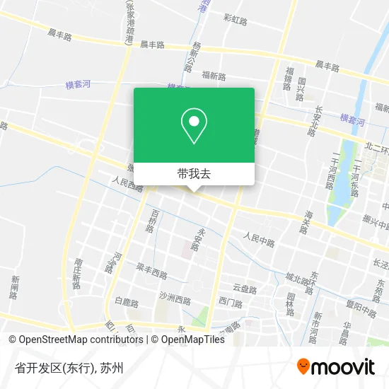 省开发区(东行)地图