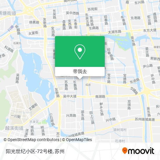 阳光世纪小区-72号楼地图