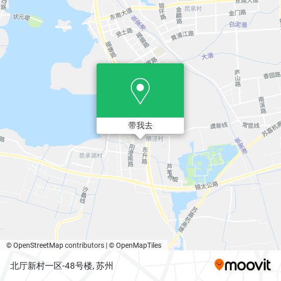 北厅新村一区-48号楼地图