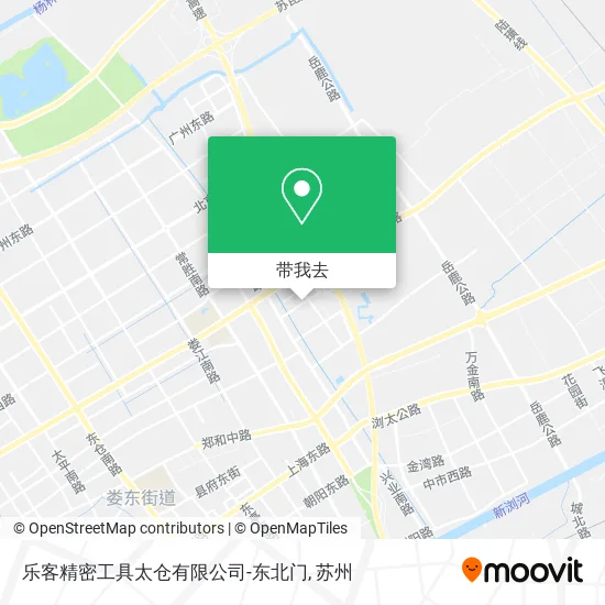 乐客精密工具太仓有限公司-东北门地图