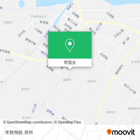 常熟驾校地图